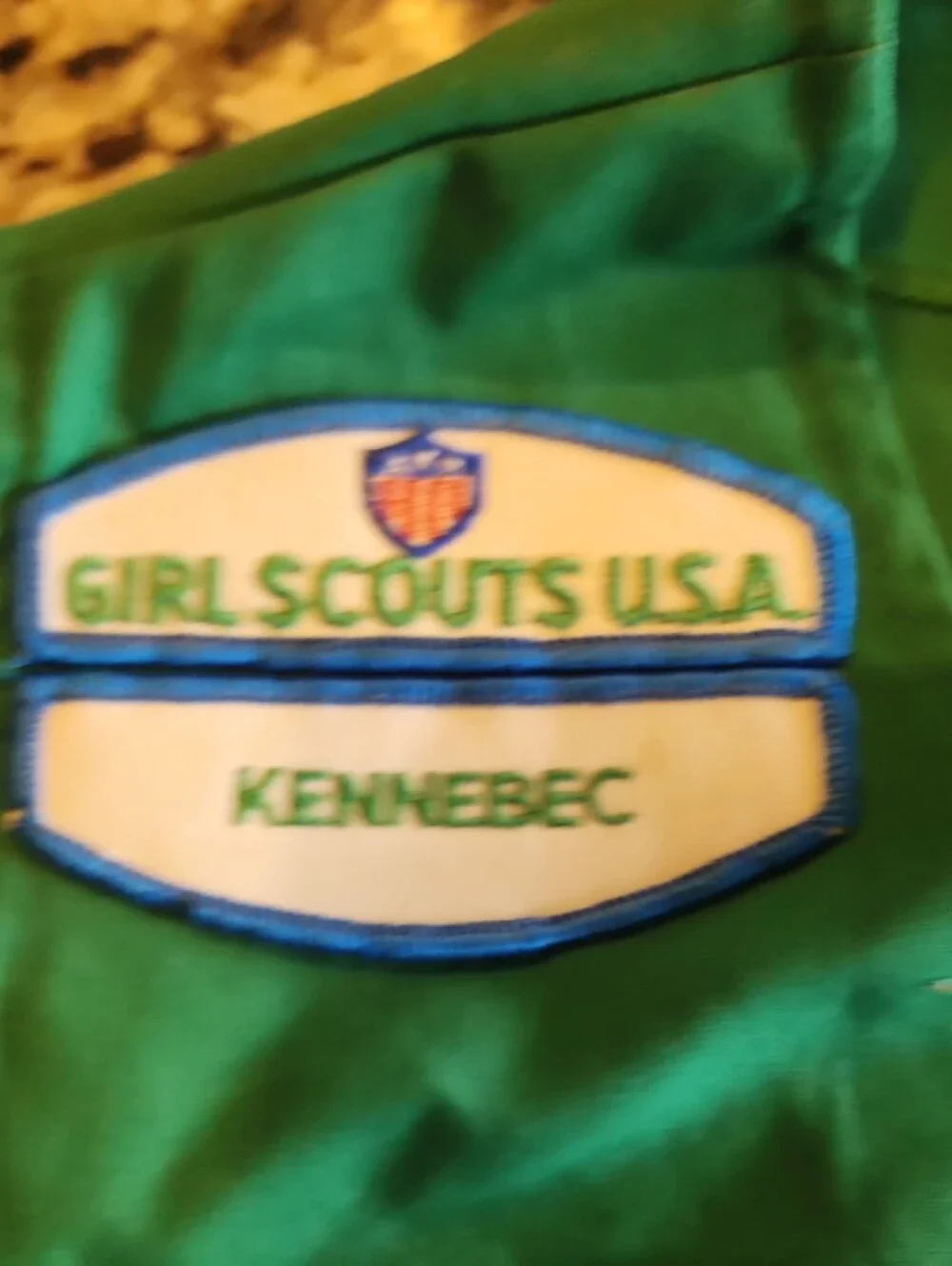 Girls' Junior Green Badge Vest - 602 Bridge to Juniors